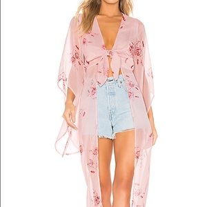 House of Harlow 1960 Isa Maxi Blouse